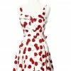 Varga Cherry Pie Marilyn Dress - White