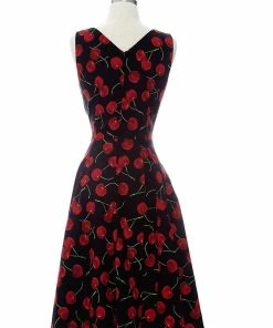 IXIA2 Claire Dress - Cherry Pin Up Dresses