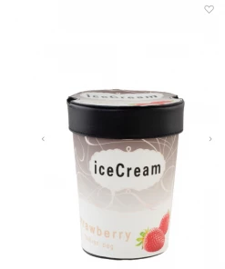 Icco Accessories Purses Strawberry Ice Cream Pint