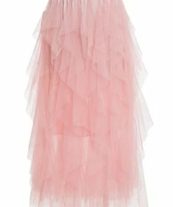 Fashionomics Tulle & Mesh Skirts Layla Mesh & Tulle Skirt