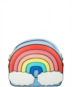 Icco Accessories Rainbow Purse Sky Blue Purses