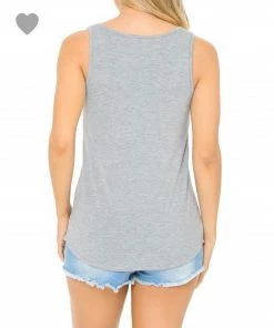 Alphabetapparel Graphic Tank & Tee Shirts Feed Me Tacos Light Gray