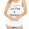 Alphabetapparel Coffee & Mascara White