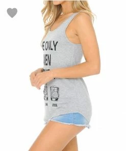 Alphabetapparel The Only Man I Trust Light Gray