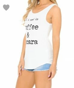 Alphabetapparel Coffee & Mascara White 8 Alphabetapparel Coffee & Mascara White