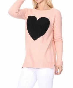 MAK-1 You Have My Heart Red Sweaters & Cardigans