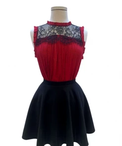 EM Hopeful Heart Maroon Top Short Sleeve Top