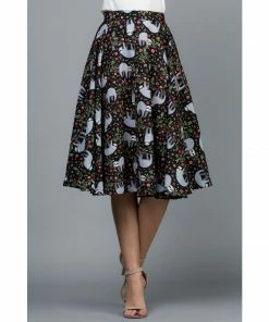 LA SOUL Mini Skirts & Mid Length Skirt Sleepy Sloth Skirt