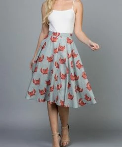 LA SOUL Mini Skirts & Mid Length Skirt Feeling Foxy Skirt