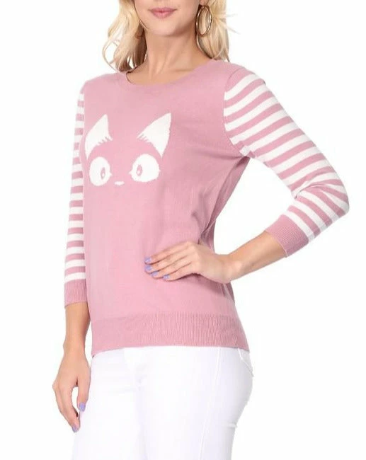 MAK-1 Stripe Face Sweater 5 MAK-1 Stripe Face Sweater