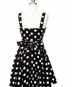 IXIA2 Missy Big Polka Dot Black Dress 8 IXIA2 Missy Big Polka Dot Black Dress