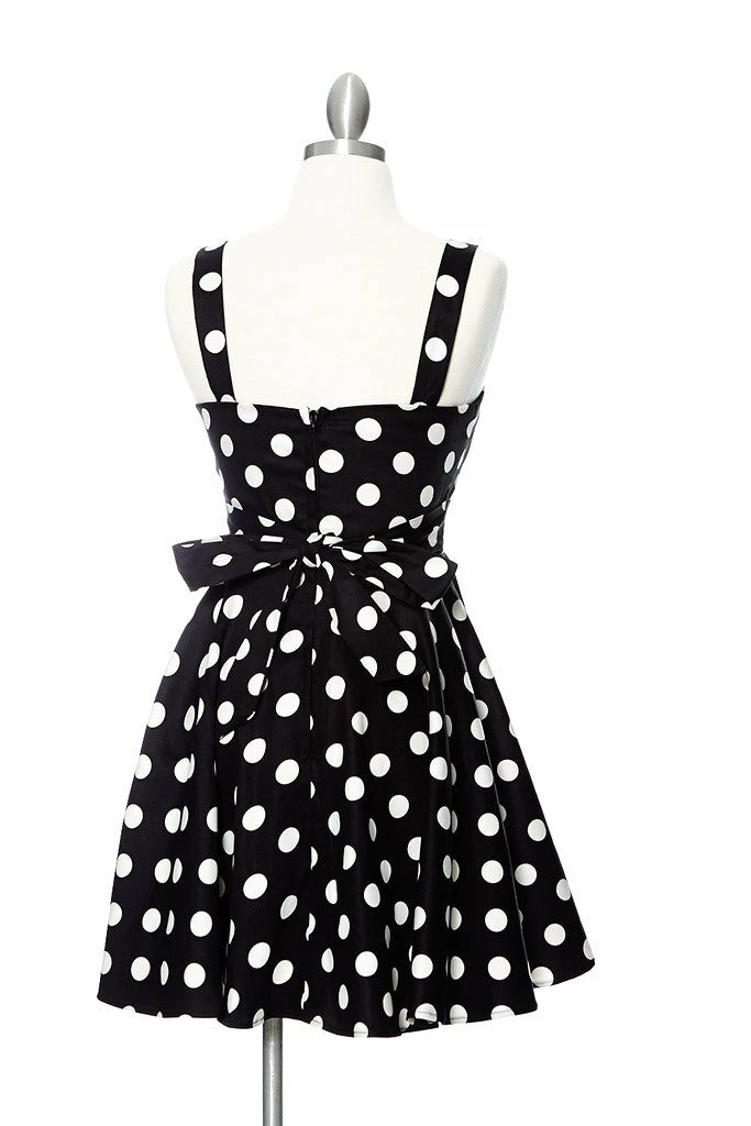 IXIA2 Missy Big Polka Dot Black Dress 5 IXIA2 Missy Big Polka Dot Black Dress