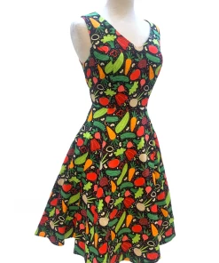IXIA2 Pin Up Dresses Claire Veggie Dress