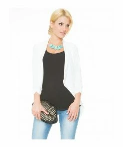 MICHEL Betsy Blazer - White