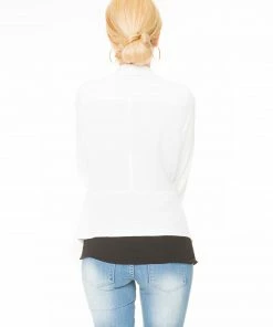 MICHEL Betsy Blazer - White